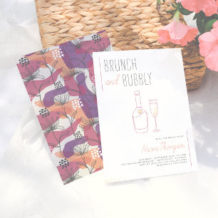 Convites Braço de Champanhe Dourado com Desenho de Linha Mo