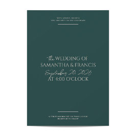 Convites Bradford Modern Photo e Typografia Wedes