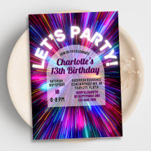 Branca Colorida Rosa Neon Brilhante Garota Adolesc