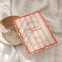 Branca Moderna Rosa e Casamento Vermelho Salve a d