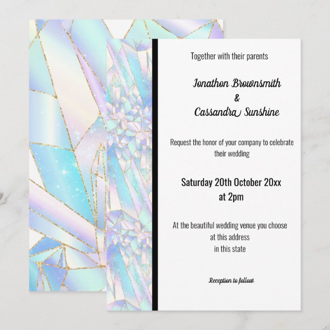 CONVITES BRANCO DE TRIM PRETO BRANCO DE ROSA FLORAL (Frente/Verso)