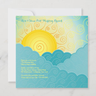 Convites Breaking Sun Posta Brunch