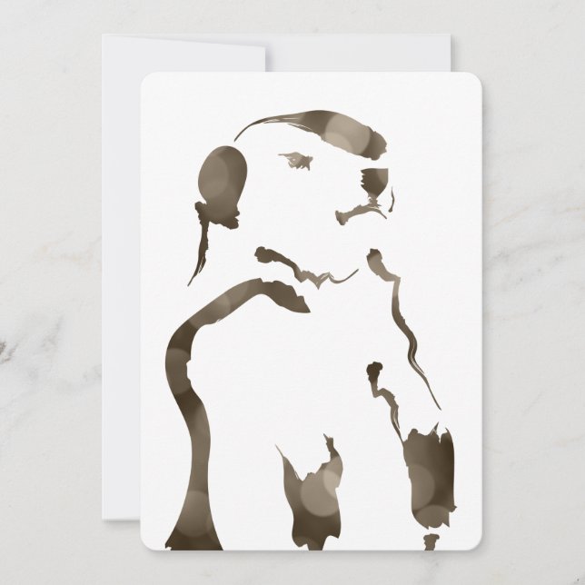 Convites brehog bokeh (Frente)