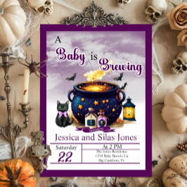Convites Brewing A Baby Invitation
