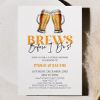 Brews antes que eu faça! Chá de Casais de Casament