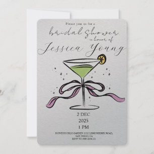 Convites Bridal Bash e Cocktail Call, noiva