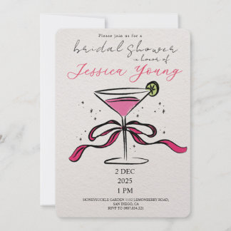 Convites Bridal Bash e Cocktail Call, noiva