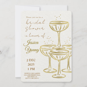Convites Bridal Bash e Cocktail Call, noiva