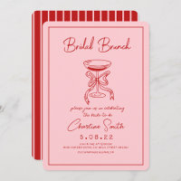 Bridal Brunch de Escrita Manuscrita Funk