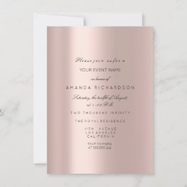 Convites Bridal Dress Spark Rosa VIP Rosa Diamond