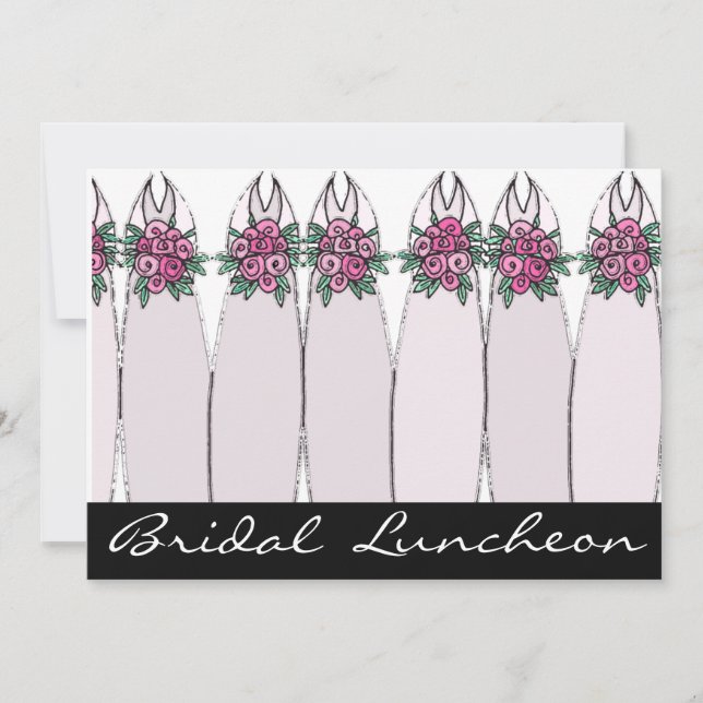 Convites Bridal Luncheon (Frente)