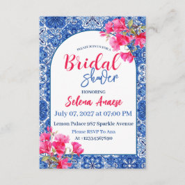 Convites Bridal Shower Invitation Card