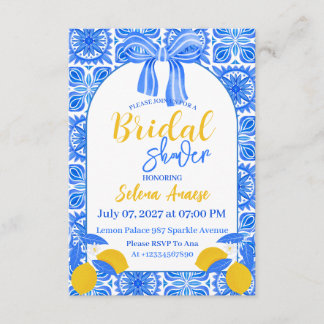 Convites Bridal Shower Invitation Card