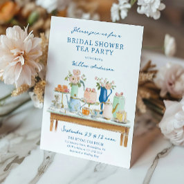 Convites Bridal Shower Tea Party Invitation 