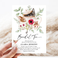 Bridal Tea Party — Animais e Chá de panela verde