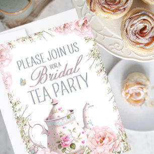 Convites Bridal Tea Party Teacups Casamento Brunch