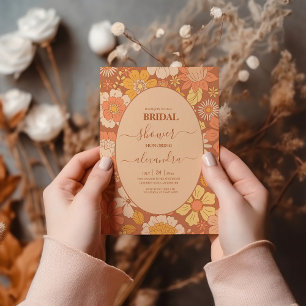 Convites Bridal Themed Groovy 70