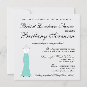 Convites BRIDE & CO Aqui Vem O Chá de Noiva