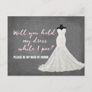 Convites Bride Humor  Bridesmaid
