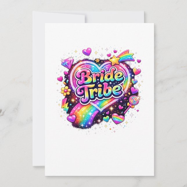 Convites Brides Maids Wedding Bachelorette Party (Frente)