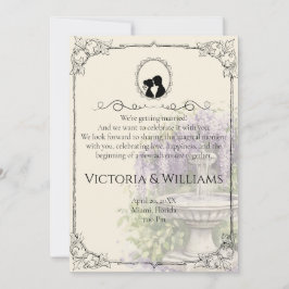 Convites Bridgerton Inspired Regency Society Paper Wedding