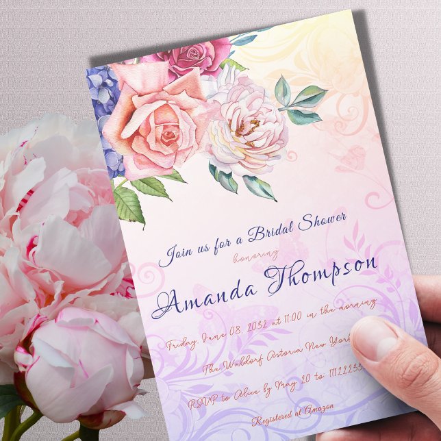 Convites Bridgerton Theme Chá de panela Tea Party Brunch (Criador carregado)