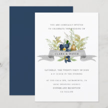 Bright Oak | Azul | Casamento com aquarela russa