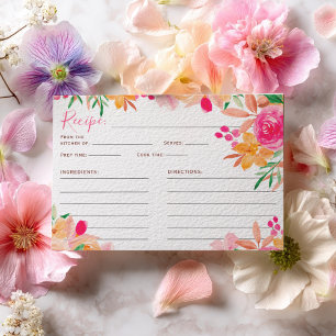Convites Bright Watercolor Cor Rosa Laranja Cor Laranja, Re