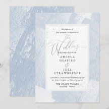 Brilho, Aquarela Azul Empoeirado + Metálico Falso