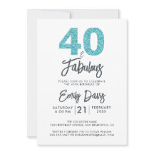 Brilho Azul 40 e Fabuloso | aniversário de 40 anos