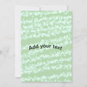 Convites Brilho de lantejoula pastel verde texto nome boho 