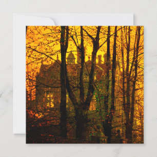 Convites Brilho de Outubro de John Atkinson Grimshaw