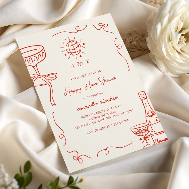 Convites Brincadeira Francesa Brincadeira Desenhada Chá Fel (Criador carregado)