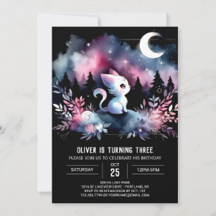 Convites Brincadeira Gato de Aniversário