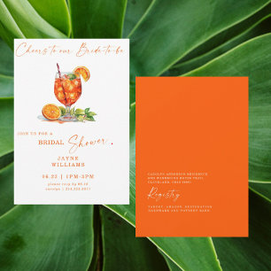 Convites Brinde à Nossa Noiva Aperol Spritz Bridal III
