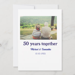 Convites brinde aos 50 anos de aniversário adicionar nome f
