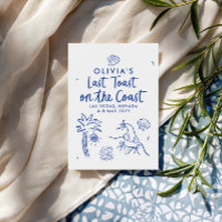 Brinde de torrada de mão branca na costa