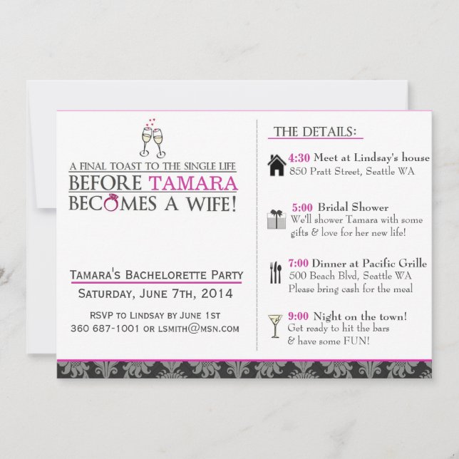 Convites Brinde final (Frente)