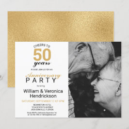 Convites Brindemos aos 50 Anos Bodas de Ouro 50º Aniversári