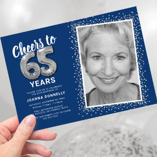 Convites Brindemos aos 65 Anos de The Years Foto de Anivers