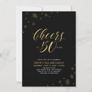 Convites Brindes aos 50   Festa de Aniversário de 50 anos D