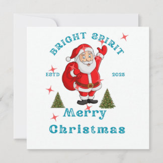Convites Bring the holiday cheer to life with Santa design