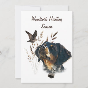 Convites Brittany Spaniel e pinto