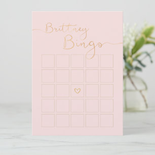 Convites Brittney Bingo