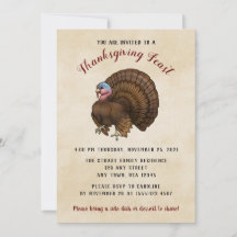 Brown Turkey Janta Ação de Graças