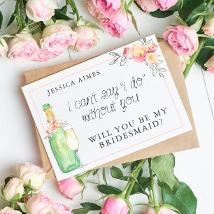 Convites Brunch & Bubbly Brunch Bridal para Damas de Honra