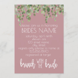 Convites Brunch com o noivo