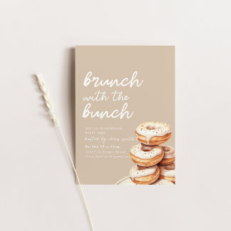 Convites Brunch com o Partido Bunch Breakfast