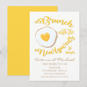 Convites Brunch com os recém-casados após o casamento