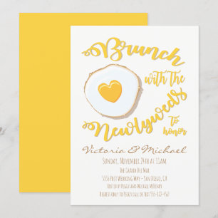 Convites Brunch com os recém-casados Pós Casamento